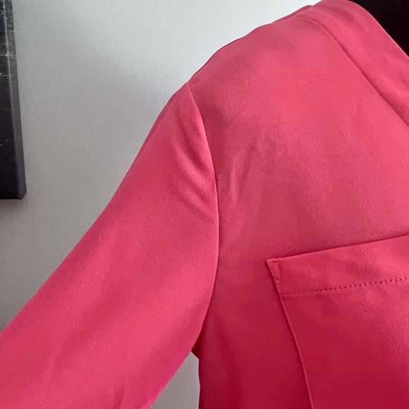 Jones New York Women's Jasper Roll-Cuff Blouse Guava Pink Size XS - Picture 4 of 12